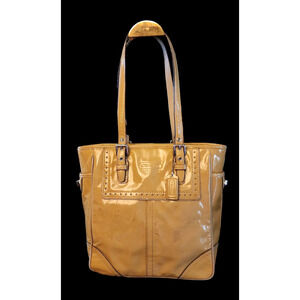 Coach F10412 Gallery Hampton Tote Shoulder Bag Leatherware
